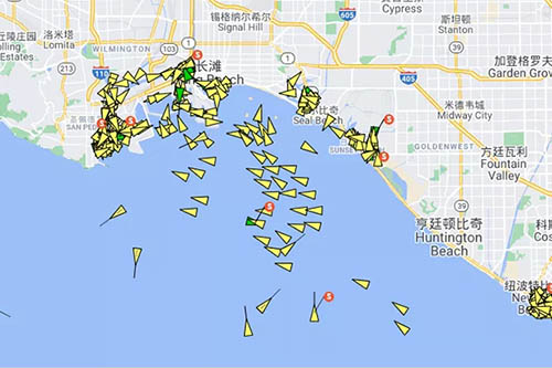 長灘港等待時間升至18.5天，多家船司暫停美西航線