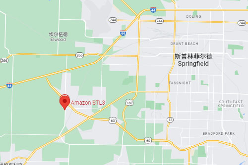 STL3倉庫地址在美國哪里？
